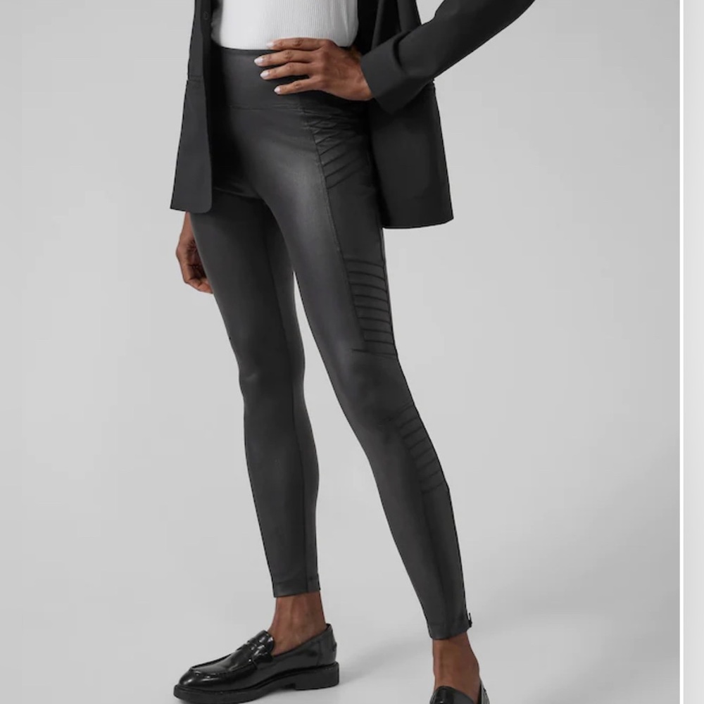 Athleta Delancey Gleam Moto Tight